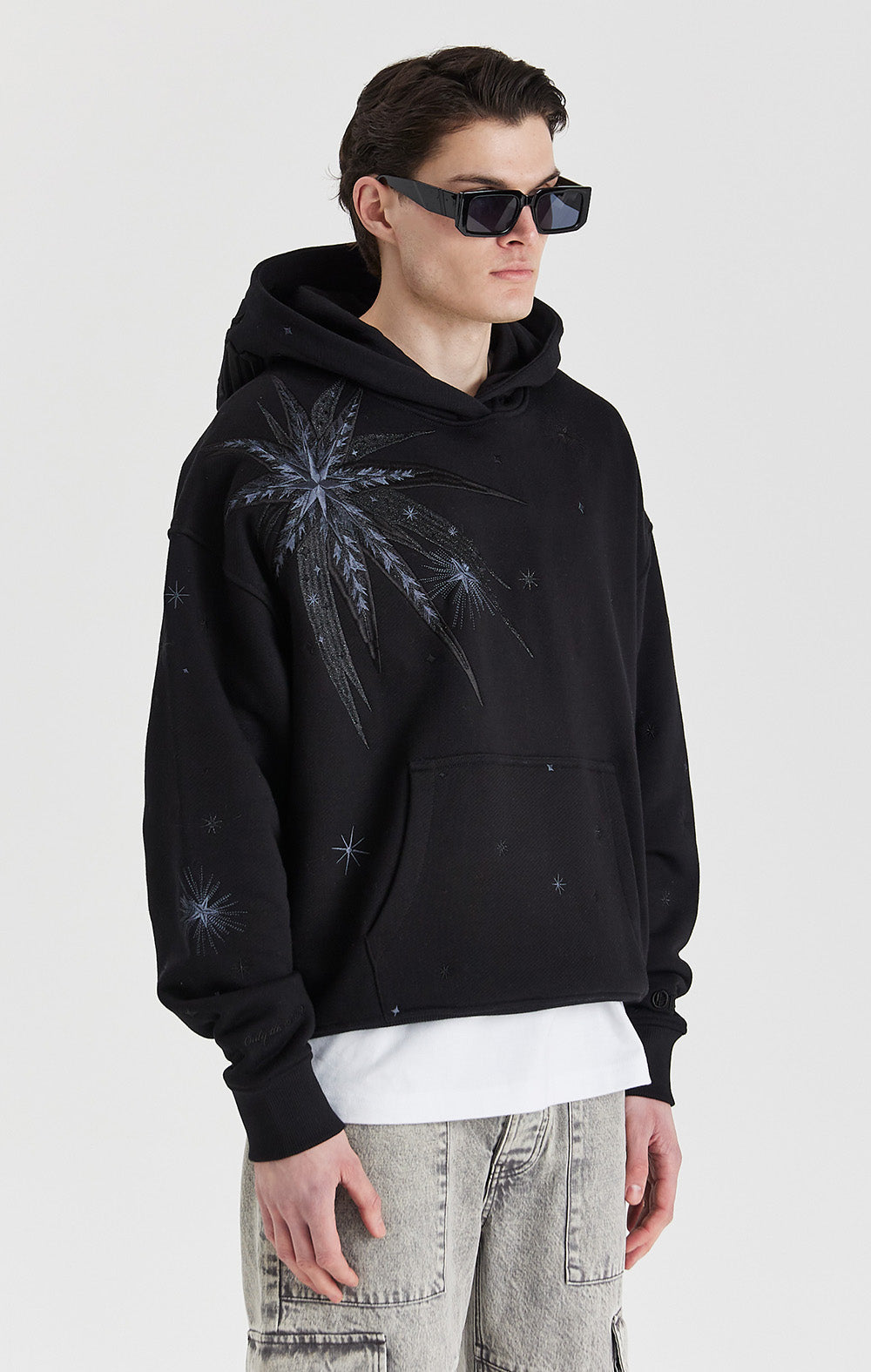 Dark Shooting Star Hoodie - ONLY THE BLIND™