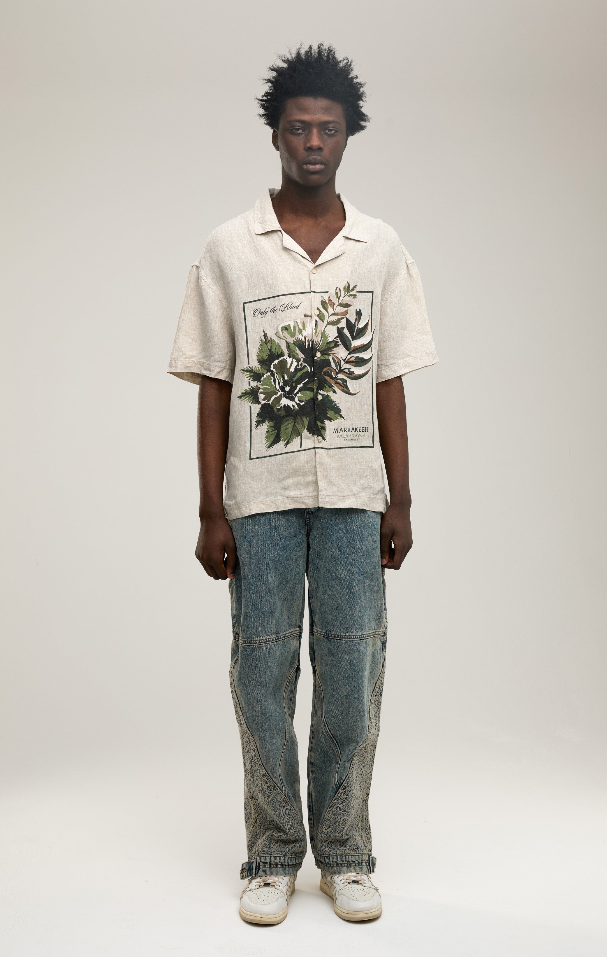 BOTANICAL LINEN SHIRT