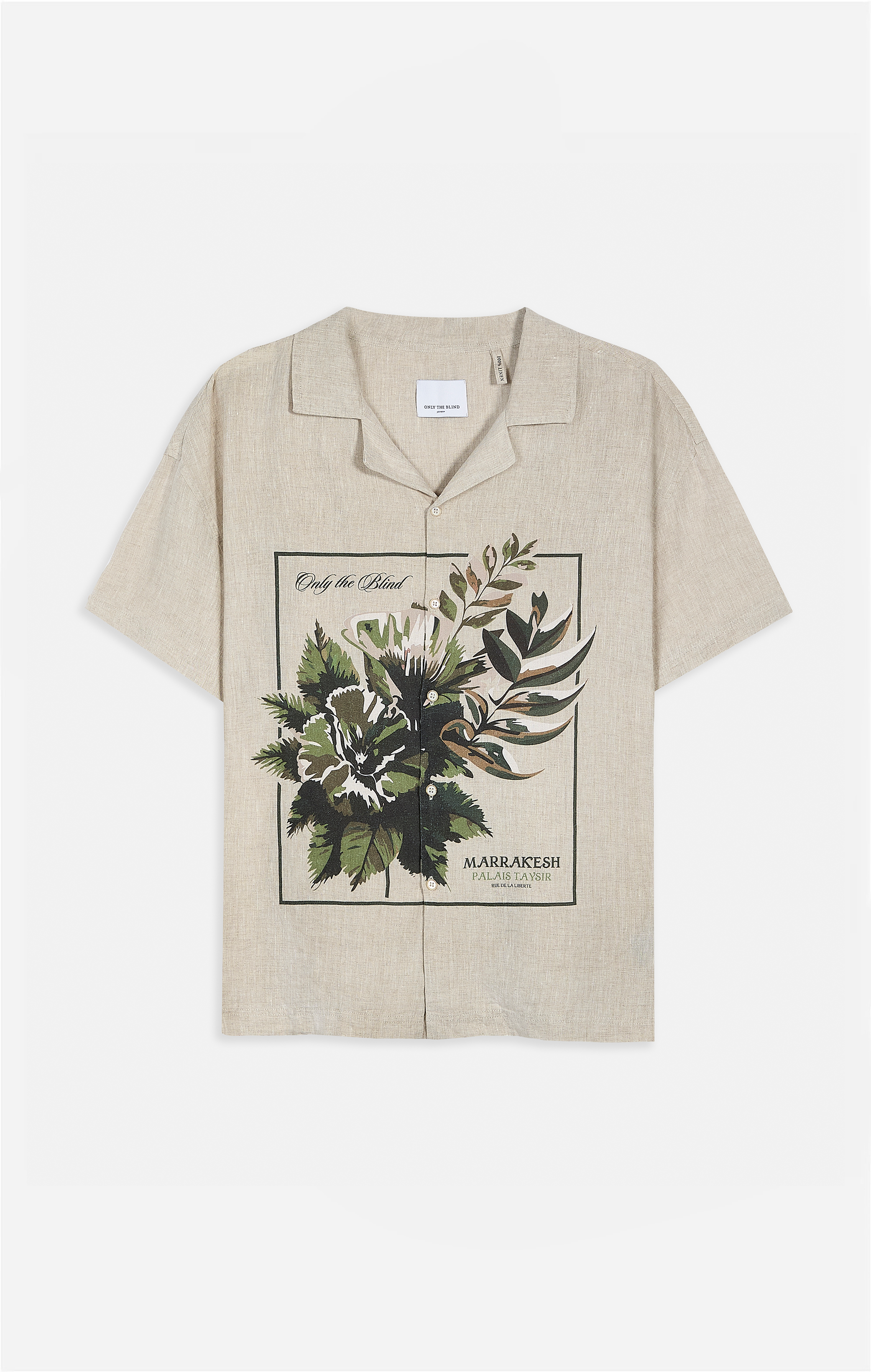 BOTANICAL LINEN SHIRT