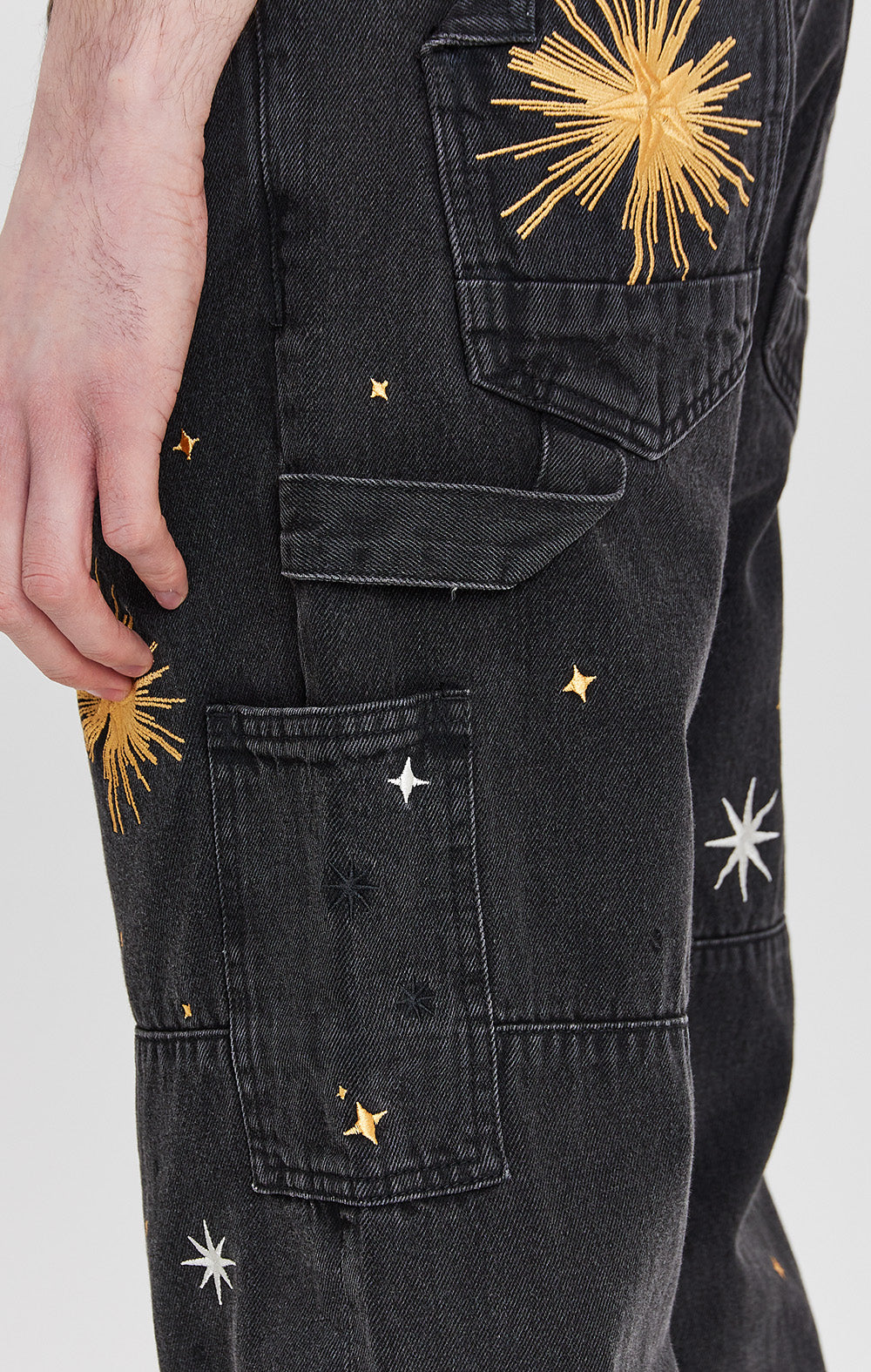 Bright Shooting Star Denim Jeans - ONLY THE BLIND™