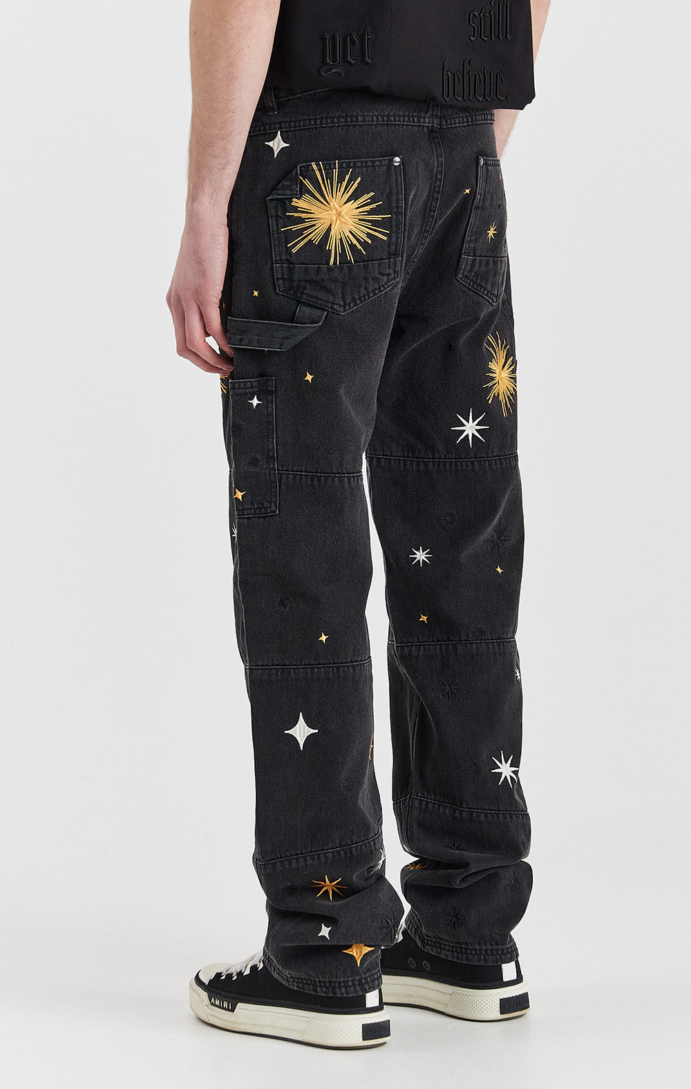 Bright Shooting Star Denim Jeans - ONLY THE BLIND™