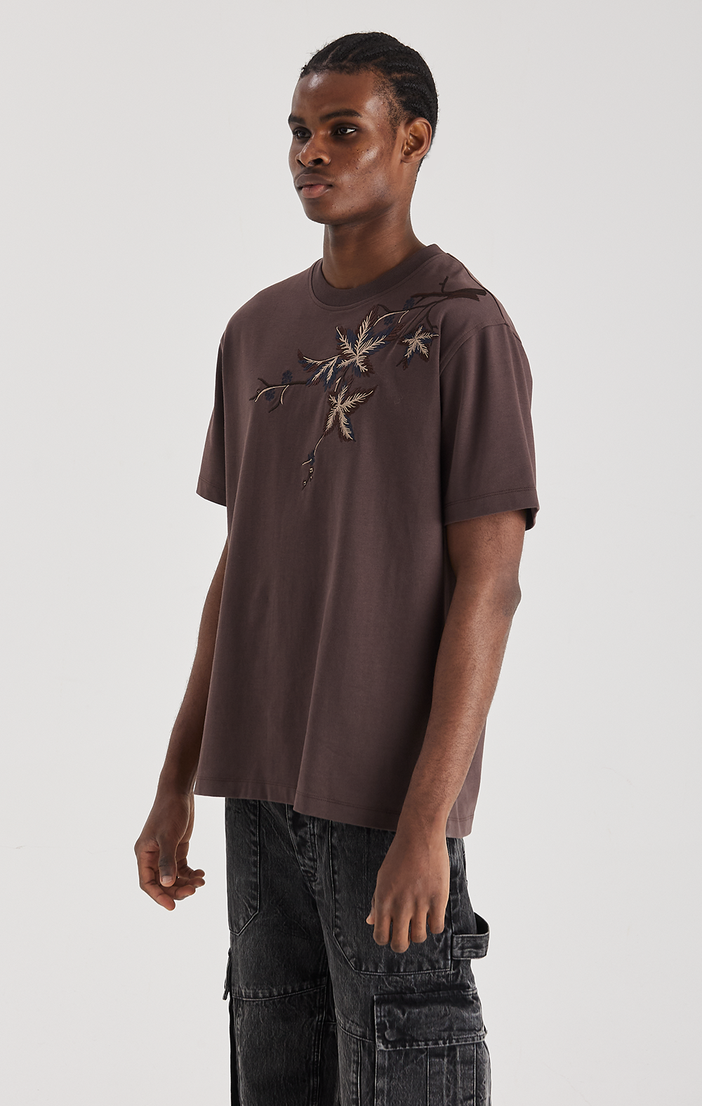 BROWN HAWTHORN T-SHIRT