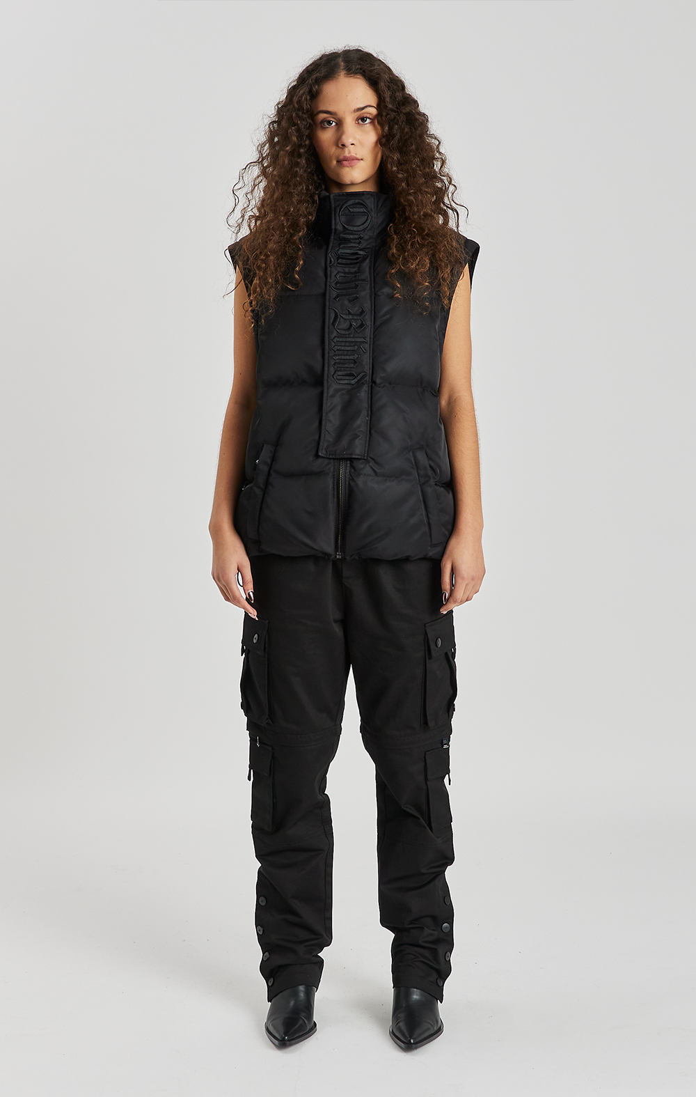 Triple Black Two-In-One Puffer - ONLY THE BLIND™