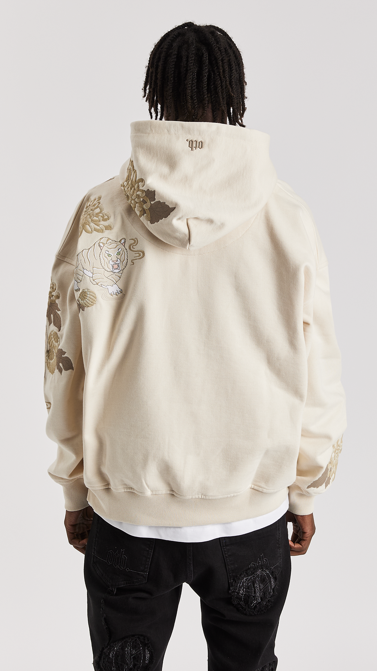 Sand Koda Tiger Hoodie - ONLY THE BLIND™