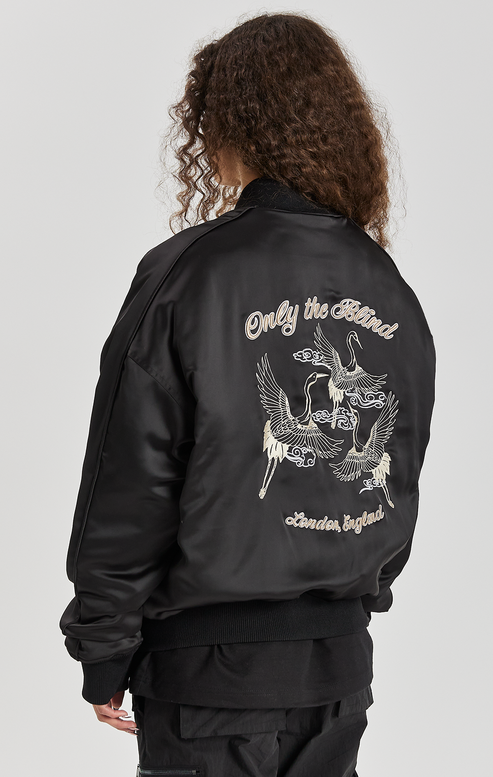 Black Dawn Crane Bomber - ONLY THE BLIND™