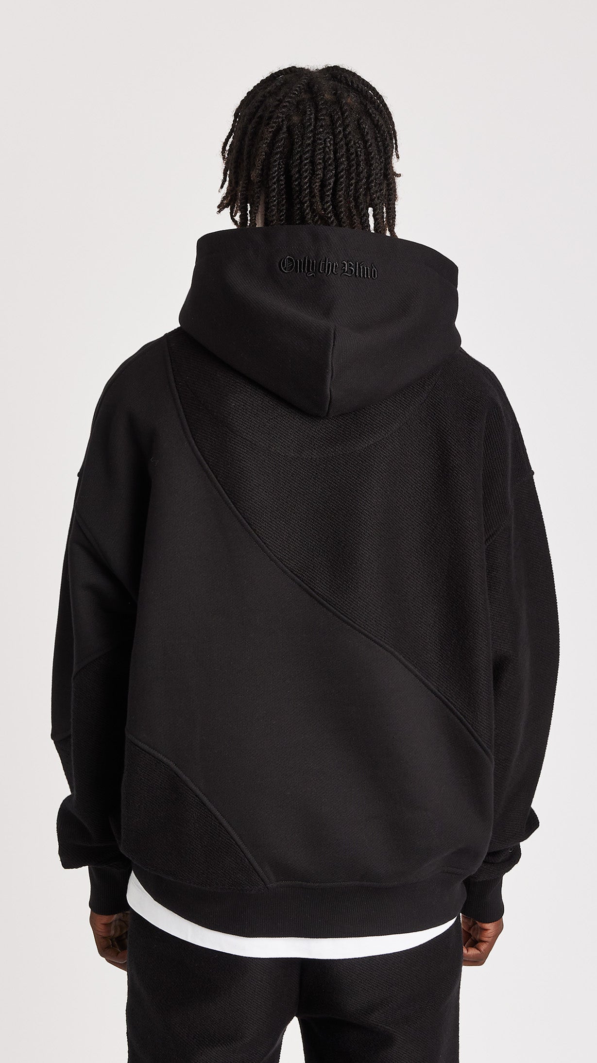 SPLIT CUT AND SEW HOODIE - ONLY THE BLIND™