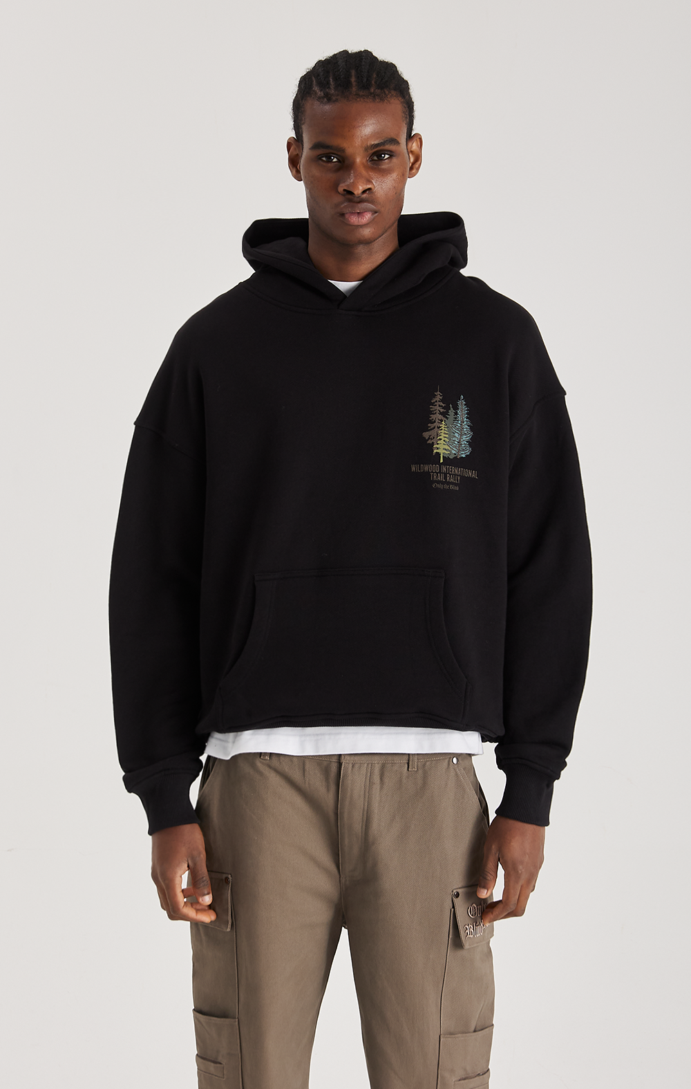 WILDWOOD BLACK HOODIE ONLY THE BLIND