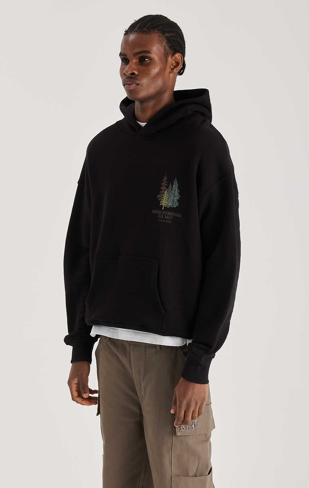 WILDWOOD BLACK HOODIE ONLY THE BLIND