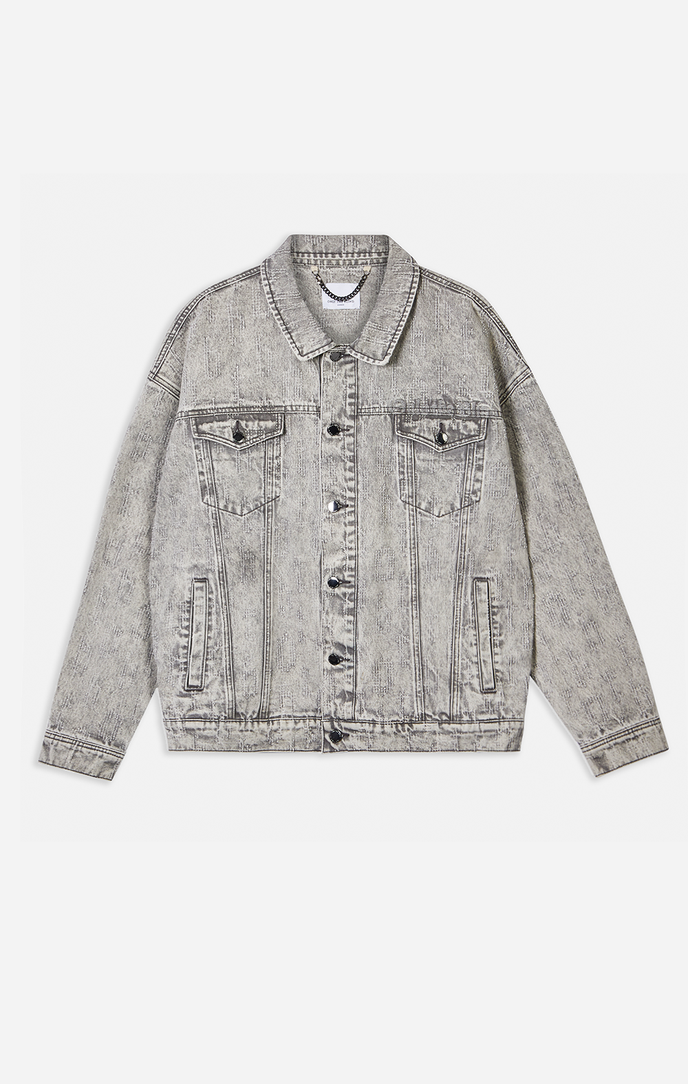 GREY ECLIPSE DENIM JACKET - ONLY THE BLIND™