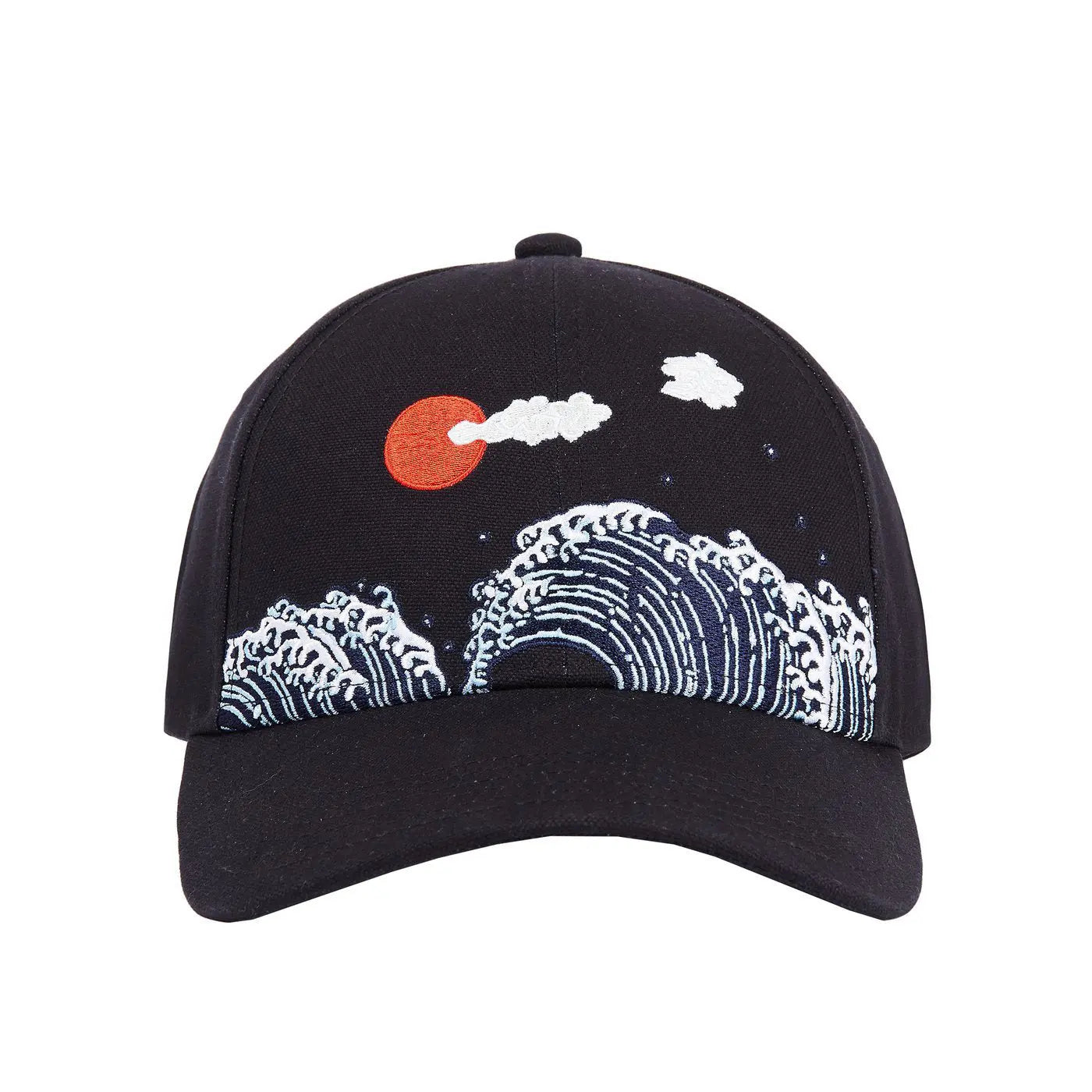 Wave Black Baseball Cap ONLY THE BLIND